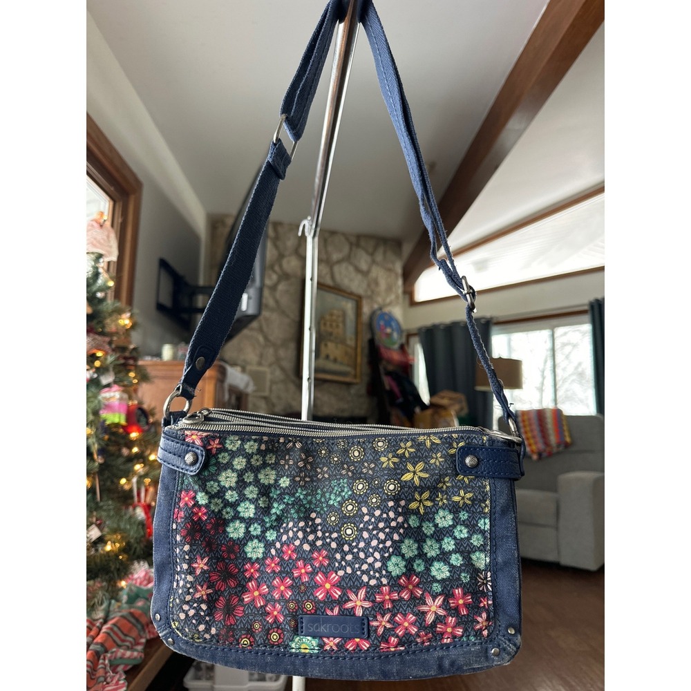 Sakroots‎ Artist Circle Basic Crossbody Bag Y2K